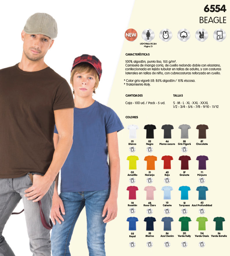 Camiseta Beagle de Roly
