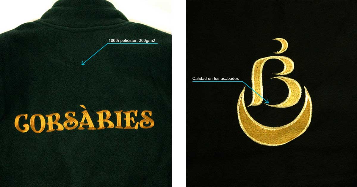 Trabajos realizados en Rafasshop para la 'Filà Corsàries' y la 'Filà Beduines'