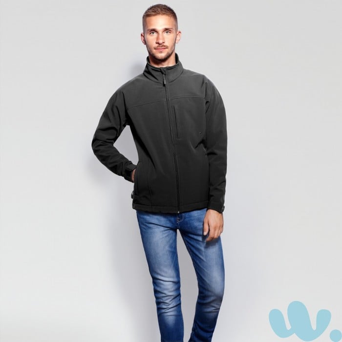 ss6435 46 1 1 1 Chaqueta Soft Shell Rudolph 6435 Roly - RafasShop