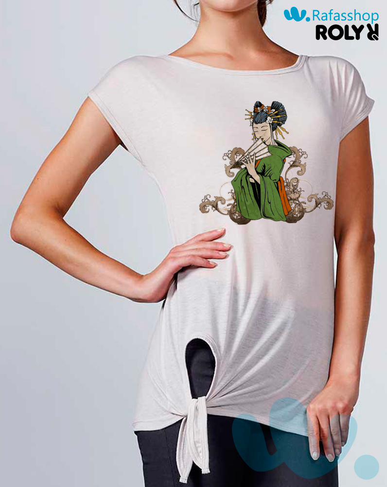 Camiseta Leola 7143 Roly Mujer Manga Corta