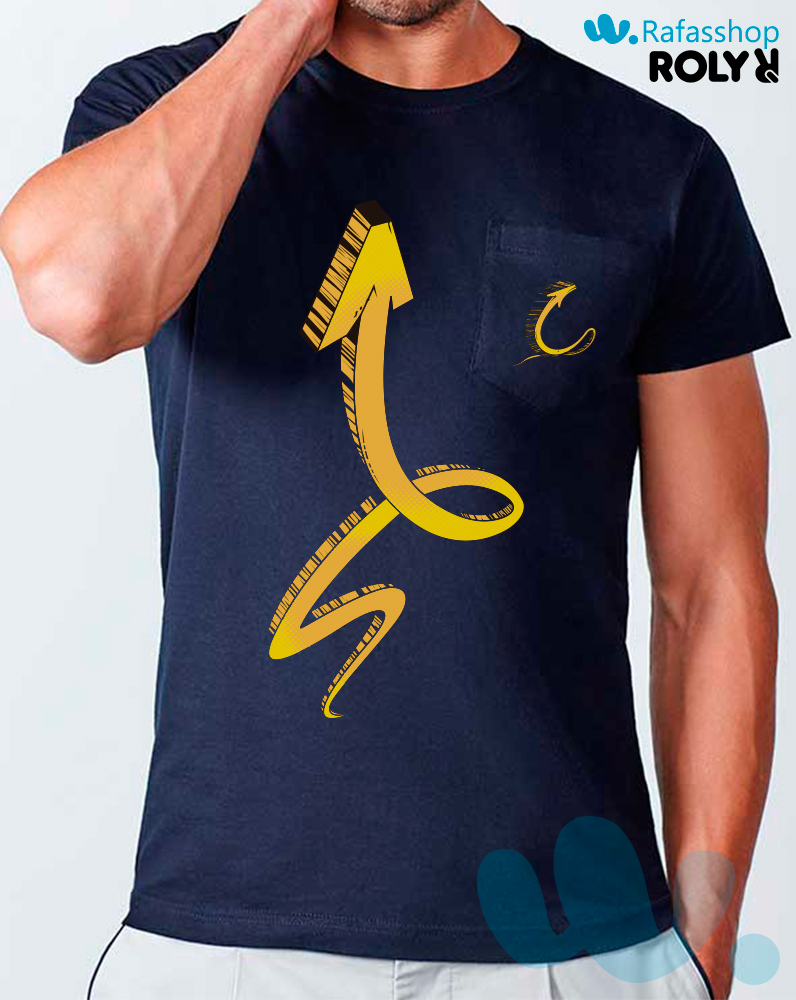 Camiseta Teckel 6523 Roly Hombre Manga Corta