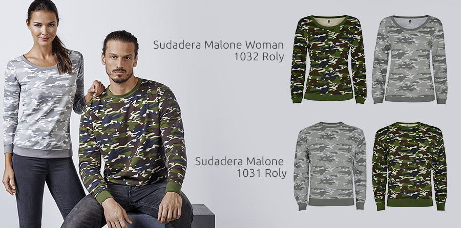 Sudaderas Malone 1032 y 1031