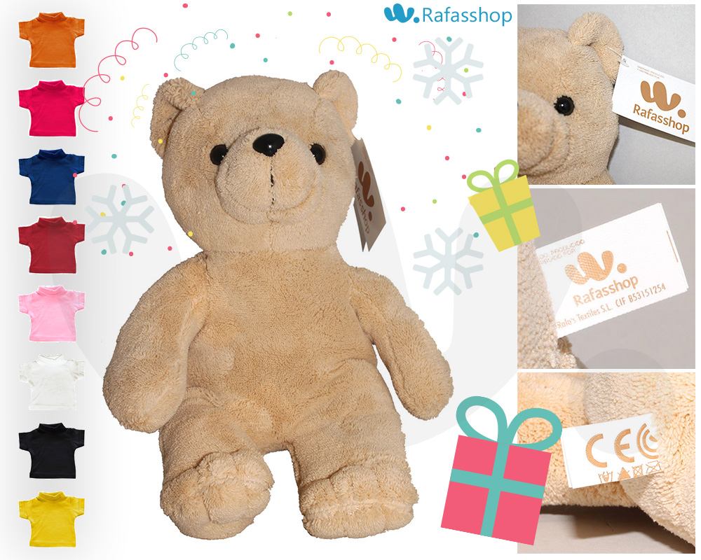 Osito de peluche personalizado - Rafasshop