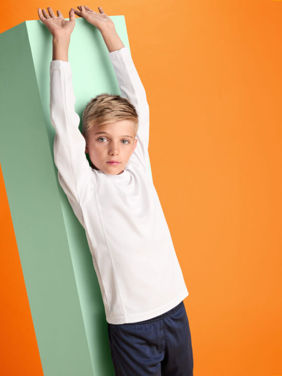 Camiseta Roly Montecarlo L/S 0415 Niño Manga Larga