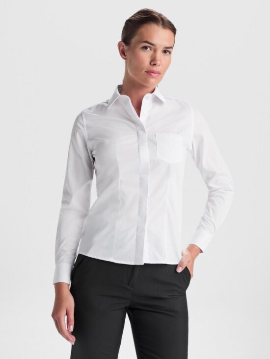 Camisa Laboral Roly Sofia L/S 5161 Mujer Manga Larga