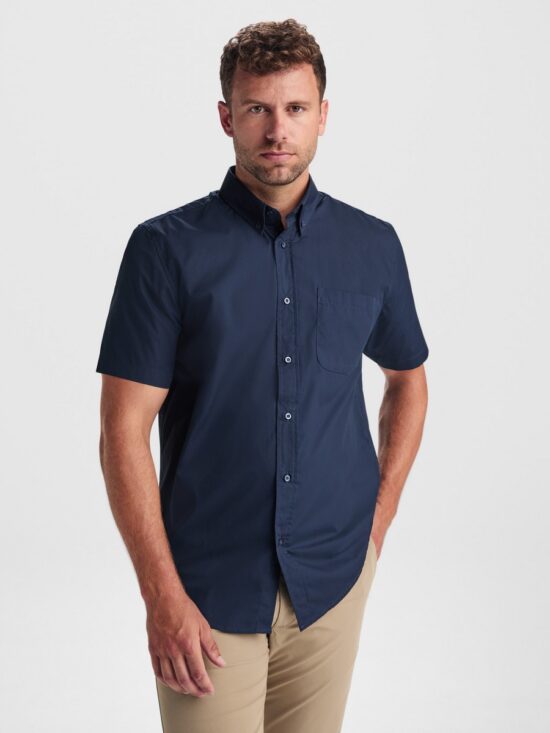 Camisa Laboral Roly Aifos 5503 Hombre Manga Corta