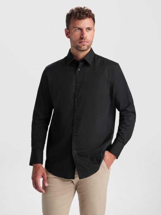 Camisa Laboral Roly Moscú 5506 Hombre Manga Larga