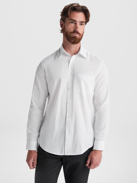 Camisa Laboral Roly Oxford 5507 Hombre Manga Larga