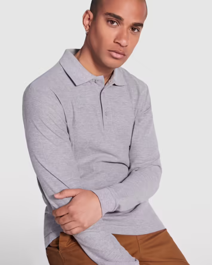 Polo Roly Estrella l/s 6635 Hombre Manga Larga - Imagen 3