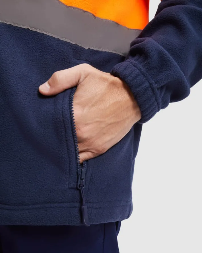 Chaqueta Polar Roly Altair 9305 Alta Visibilidad - Imagen 4