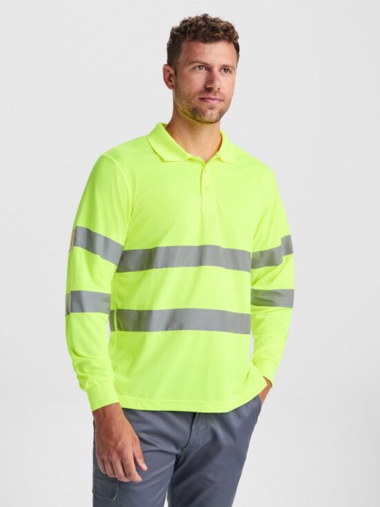 Polo Alta Visibilidad Roly Polaris L/S 9306 Manga Larga