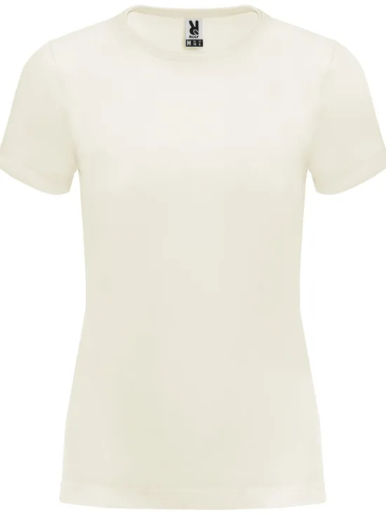 Camisetas BASSET WOMAN CRUDO Roly