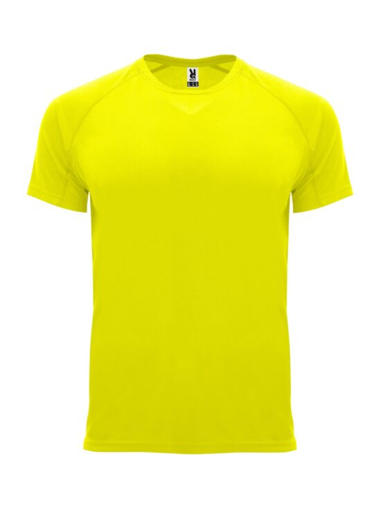 Camiseta Roly Bahrain 0407 Hombre - AMARILLO FLÚOR 221, S