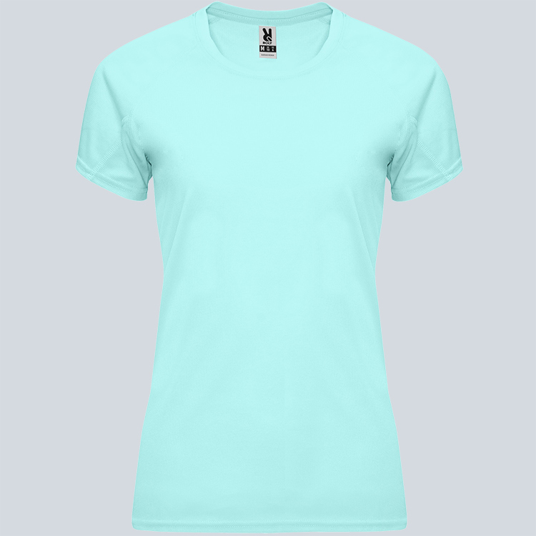 Camiseta Mujer Bahrain 0408 Verde Menta