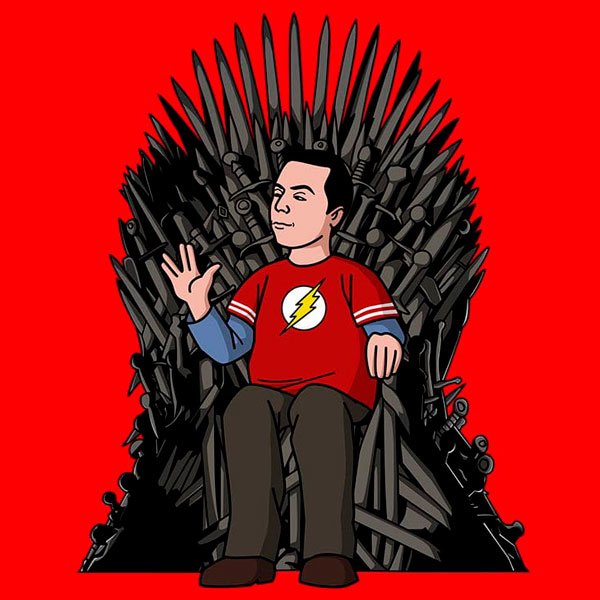 Diseño Para Camiseta De Big Bang Theory 1