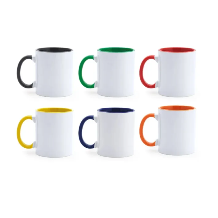 Taza Bicolor de Cerámica Sublimación Stamina Mango 4001 - Imagen 3