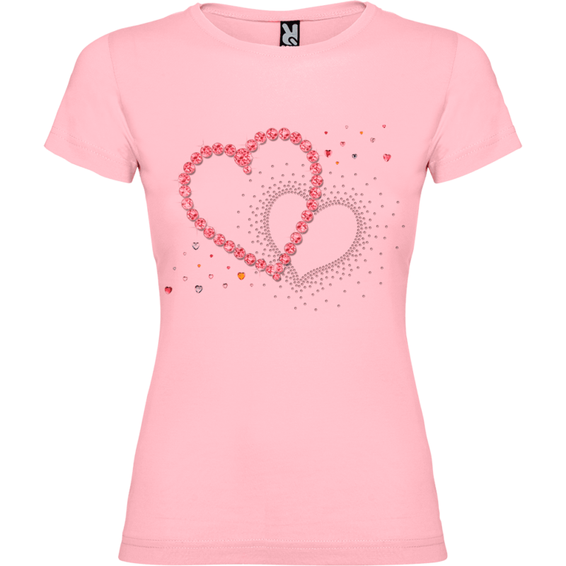 Camiseta Con Un Diseño En Pedreria