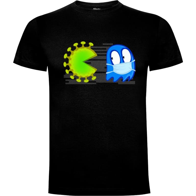 12038 Camiseta Coronapacman de Awesomewear