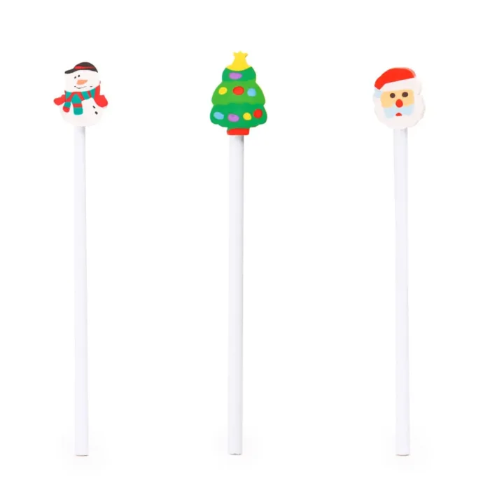 Lápiz con Goma de Diseño Navideño Stamina Nuss 1303 - Imagen 2