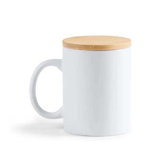 Taza de Cerámica con Tapa Stamina Berry 4012