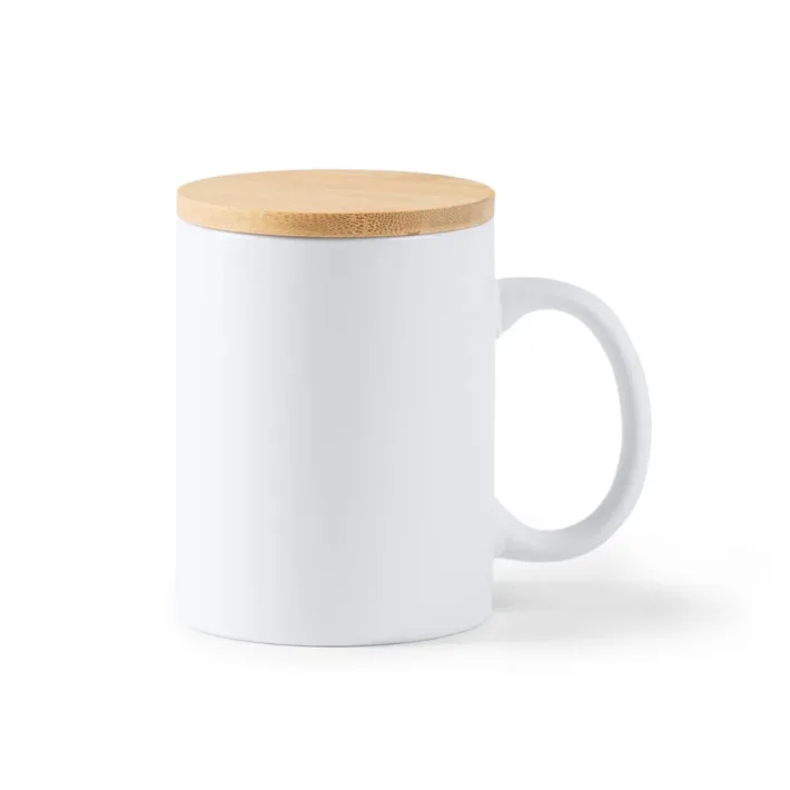 Taza de Cerámica con Tapa Stamina Berry 4012 - Imagen 5
