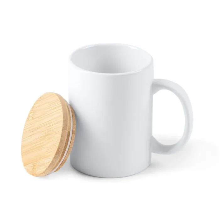 Taza de Cerámica con Tapa Stamina Berry 4012 - Imagen 4