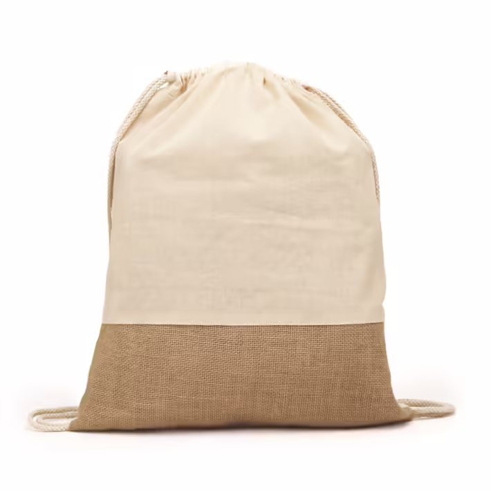 Mochila Saco de Algodón y Yute Stamina Wilkes 7557