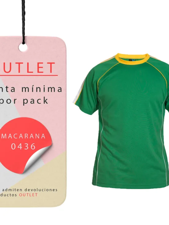 *OUTLET* Camiseta Roly Unisex Maracana 0436