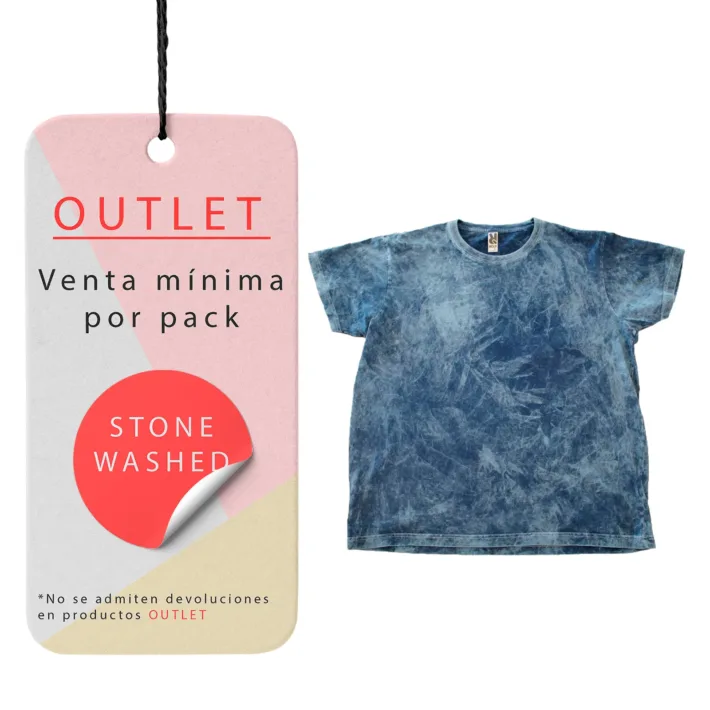 *OUTLET* Camiseta Unisex Stone Washed