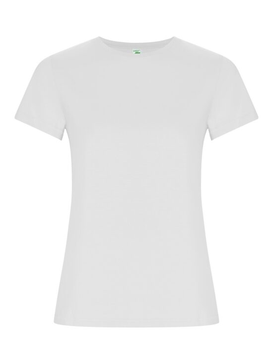Camiseta Orgánica Roly Golden Woman 6696 - BLANCO 01, S