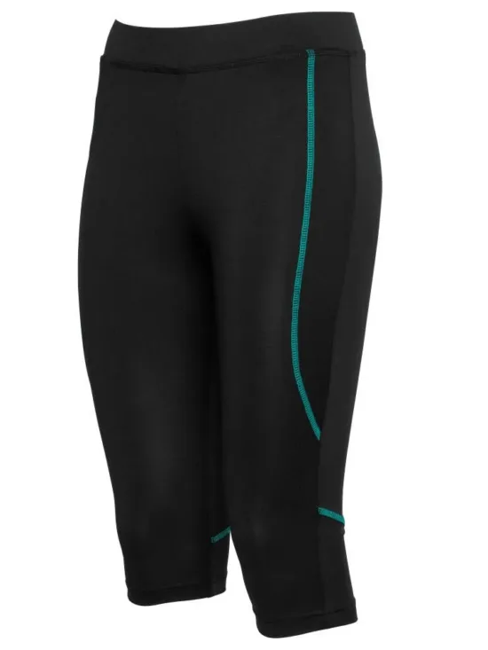 *OUTLET* Mallas Roly Mujer Exceed 0447 - NEGRO/VERDE AGUA 0268, 2XL