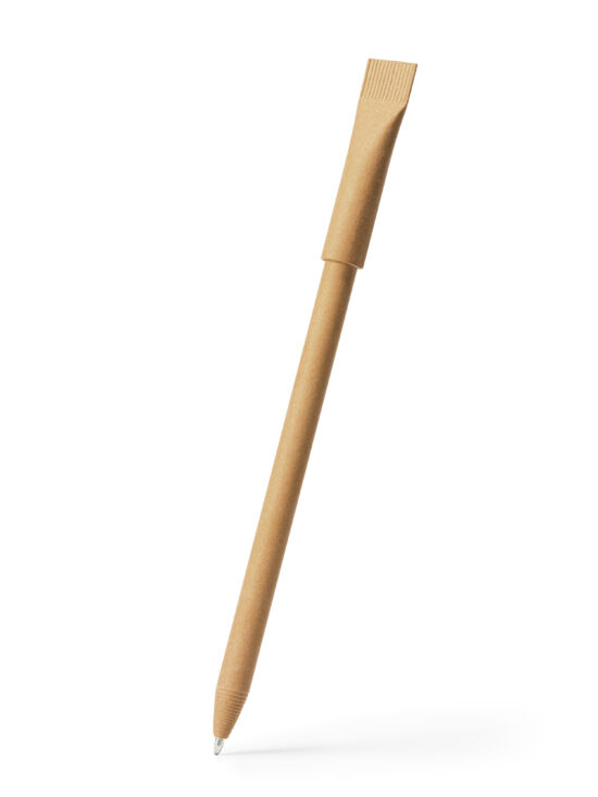 Bolígrafo con Pulsador Cartón Reciclado Stamina Liande 8042