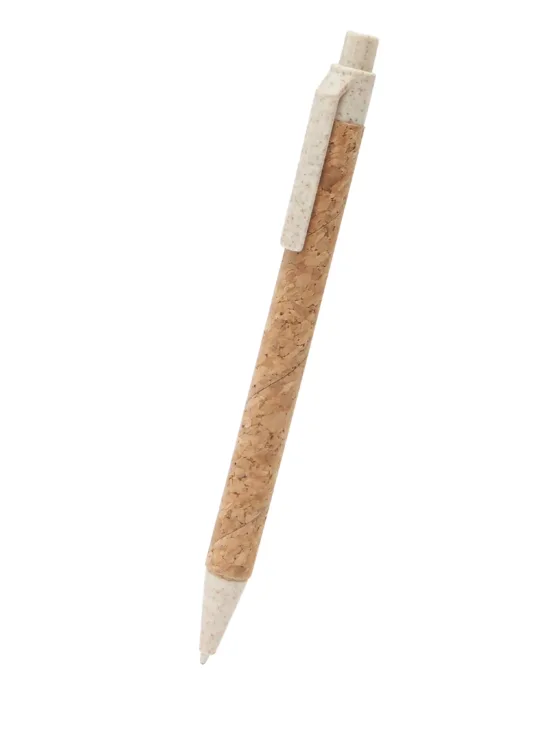 Bolígrafo con Pulsador Corcho Reciclado Stamina Comper 8043