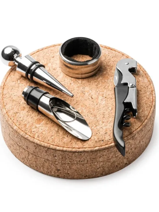 Set de Vino de Acero Inoxidable Stamina Venet 4091
