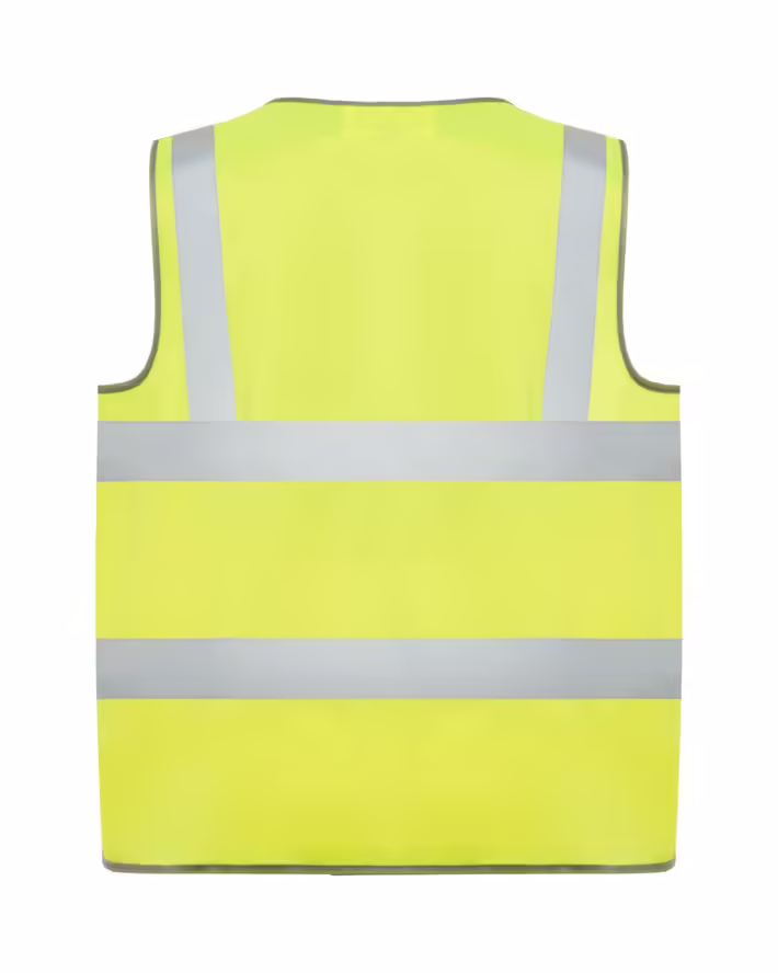 Chaleco Fluorescente Roly Polux 9311 Seguridad Laboral - Imagen 6