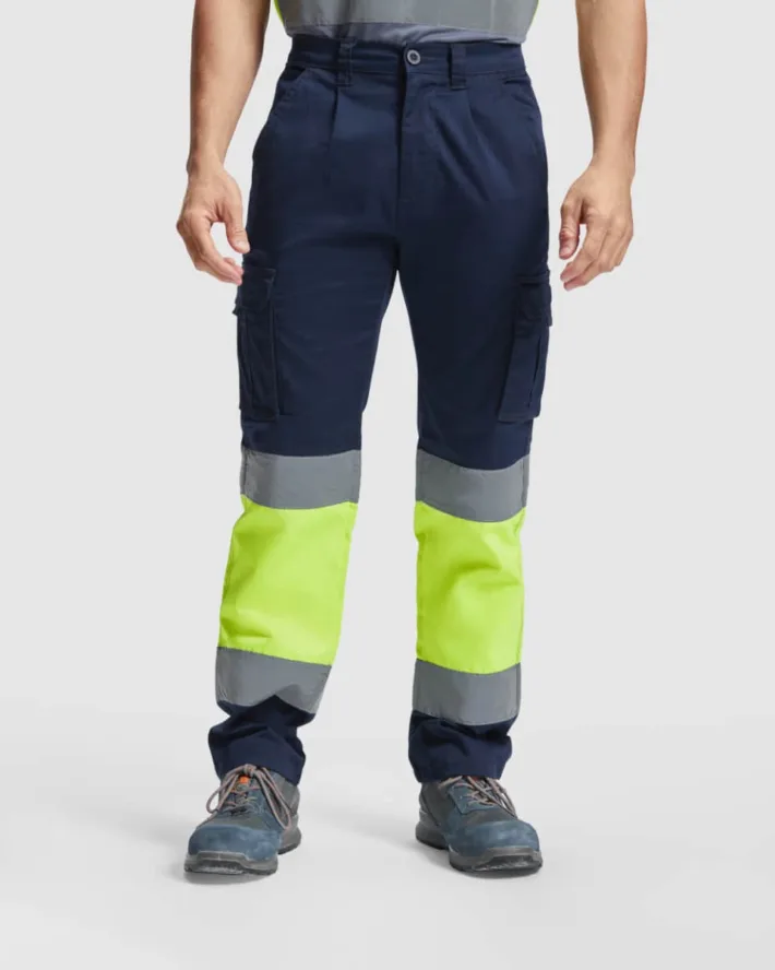 Pantalón Largo Alta Visibilidad Roly Daily stretch hv 9312 Hombre