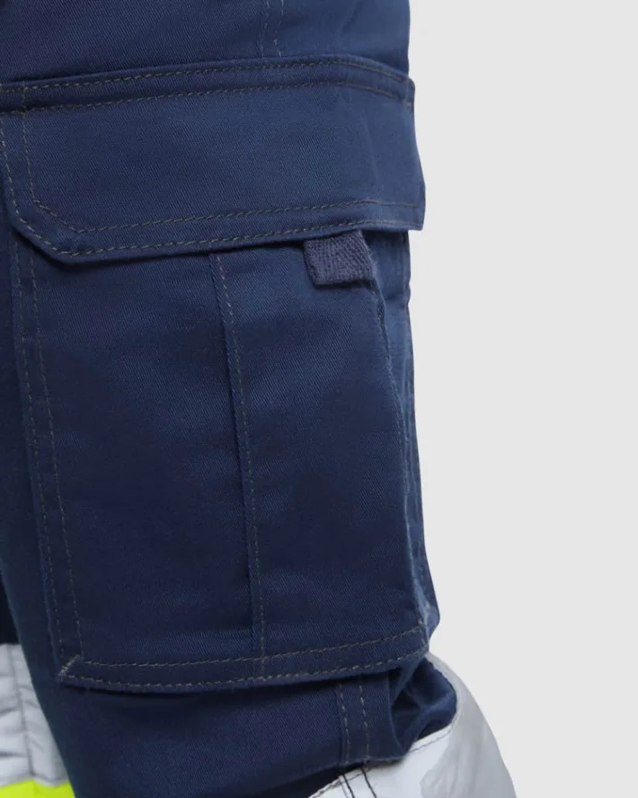 Pantalón Largo Alta Visibilidad Roly Daily stretch hv 9312 Hombre - Imagen 6