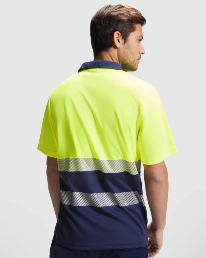 Polo Técnico Alta Visibilidad Roly Vega 9315 Hombre - Imagen 4