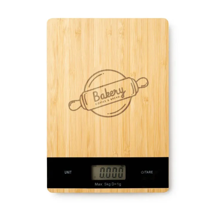 Báscula de Cocina Bambú Natural Stamina Rabil 3028 - Imagen 2