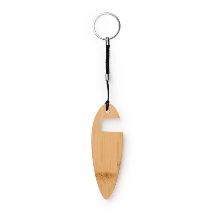Llavero Soporte para Móvil de Bambú Natural Stamina Boncer 4110 - Imagen 4