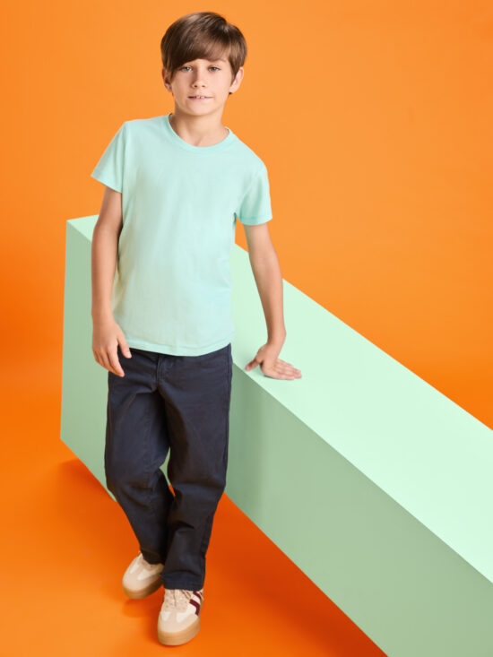 Camiseta Orgánica Roly Golden 6690 Niño