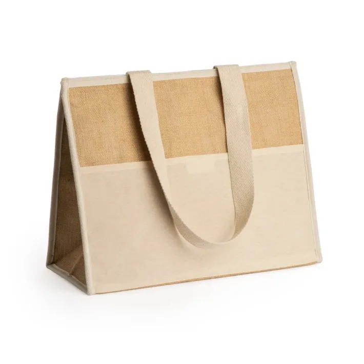 Bolsa Nevera Yute y Algodón Natural Stamina Venice 7161