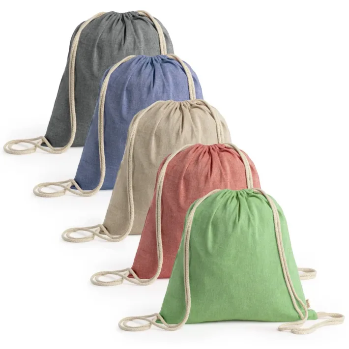 Mochila Saco de Algodón Reciclado Stamina Brescia 7165 - Imagen 2