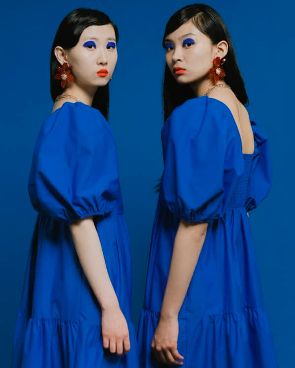 Asiaticas vestido azul 1 Asiaticas vestido azul 1