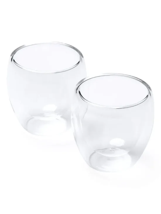 *OUTLET* Set de 2 Vasos de Cristal Stamina Capsul 4132