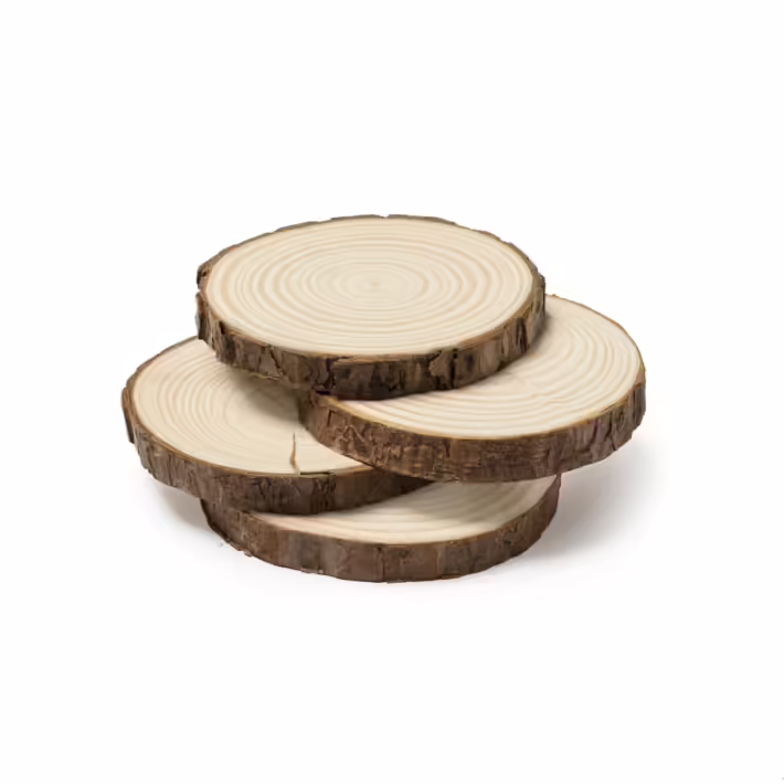 Set de 4 Posavasos de Madera de Pino Natural Stamina Pinea 4140 - Imagen 2