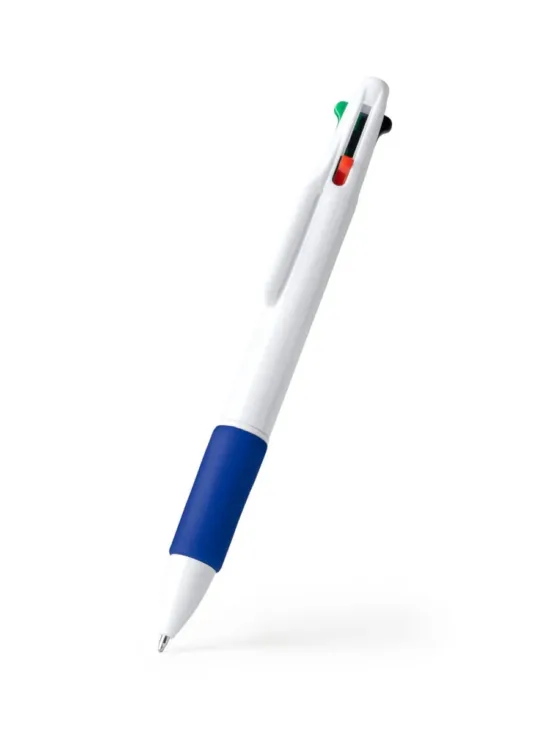 Bolígrafo 4 Tintas con Pulsador Retráctil Stamina Kunoy 8094