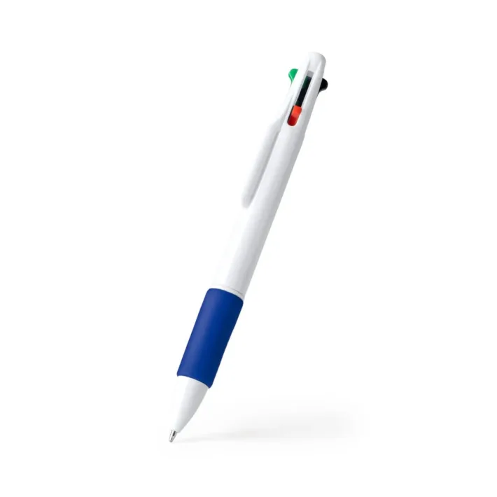 Bolígrafo 4 Tintas con Pulsador Retráctil Stamina Kunoy 8094