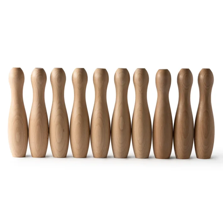 *OUTLET* Set de Bolos de Madera Stamina Viza 1040 - Imagen 3