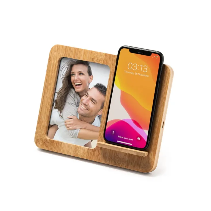 Cargador Inalámbrico con Marco para Fotos Stamina Vulco 2992 - Imagen 2